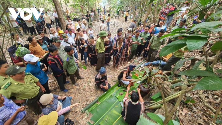 Lời hứa bảo vệ rừng trong nghi lễ truyền thống của người Jrai - ảnh 4