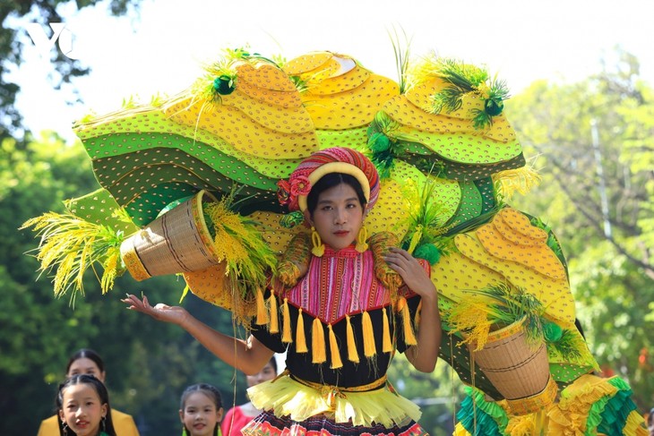 Hàng nghìn người trình diễn Carnaval Thu Hà Nội trên phố đi bộ Hồ Hoàn Kiếm - ảnh 7