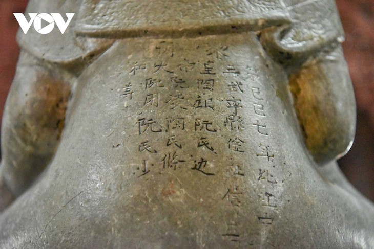 Cận cảnh pho tượng Quan âm được khắc niên đại sớm nhất Việt Nam - ảnh 6