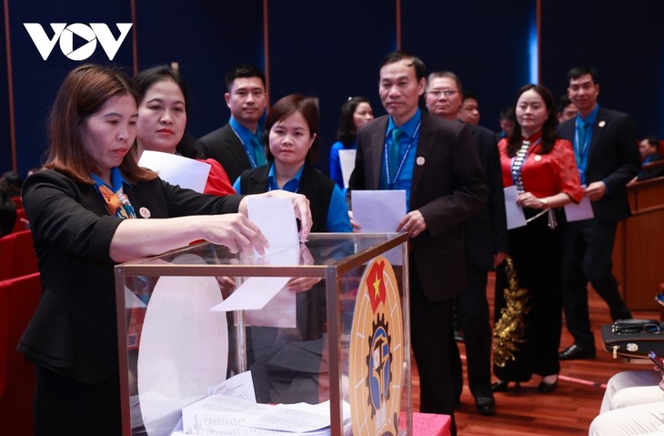 Đại hội XIII Công đoàn Việt Nam: Tiến hành bầu Ban Chấp hành Tổng LĐLĐ Việt Nam khóa XIII - ảnh 12
