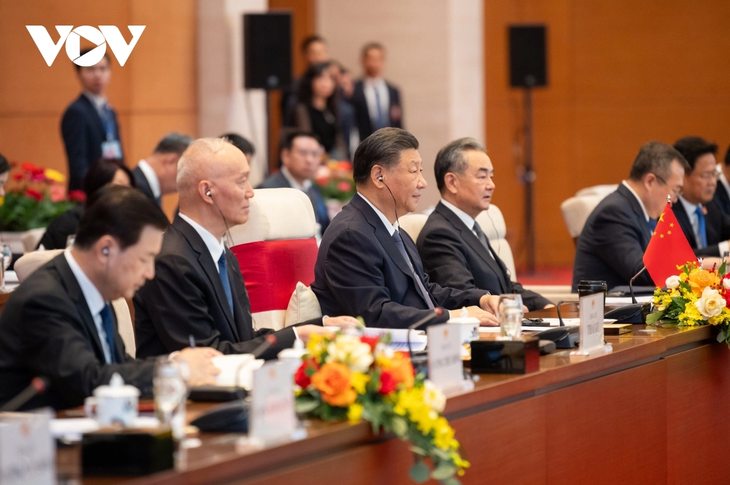 Chủ tịch Quốc hội Vương Đình Huệ hội kiến Tổng Bí thư, Chủ tịch nước Trung Quốc Tập Cận Bình - ảnh 7