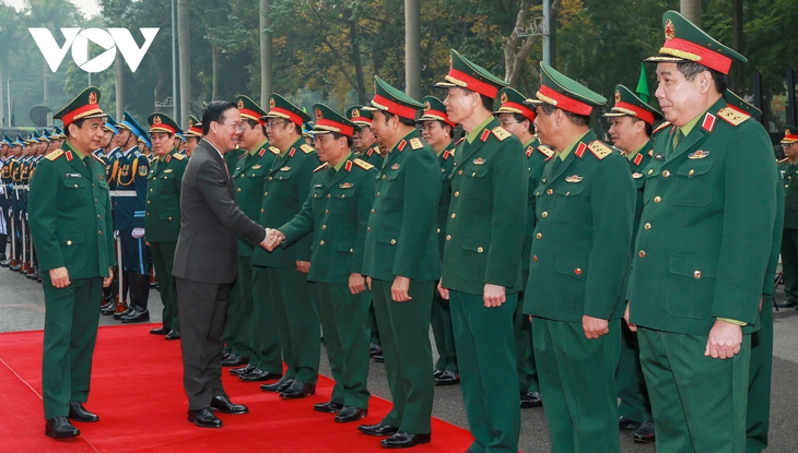 Chủ tịch nước Võ Văn Thưởng dự, chỉ đạo Hội nghị Quân chính toàn quân năm 2023 - ảnh 1