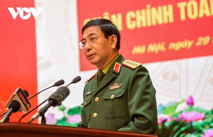 Chủ tịch nước Võ Văn Thưởng dự, chỉ đạo Hội nghị Quân chính toàn quân năm 2023 - ảnh 5