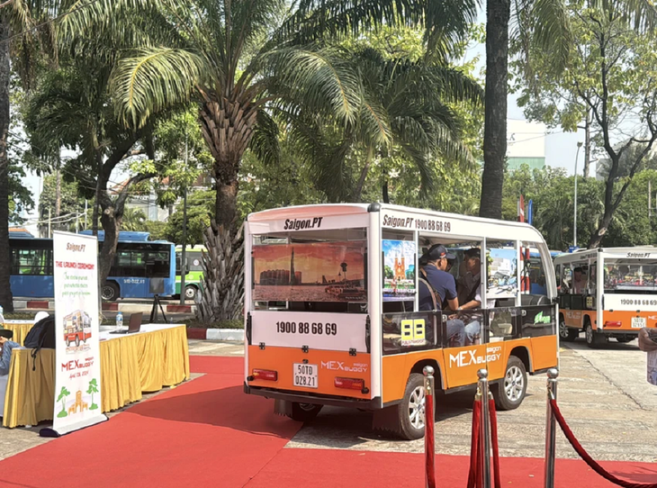 Thành phố Hồ Chí Minh thí điểm xe điện chở khách du lịch ở nội đô thành phố - ảnh 7