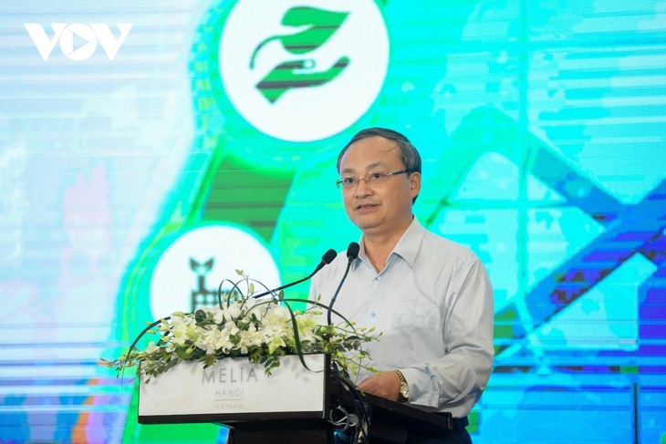 Toàn cảnh Diễn đàn Doanh nghiệp Việt Nam đẩy mạnh phát triển kinh tế xanh - ảnh 2