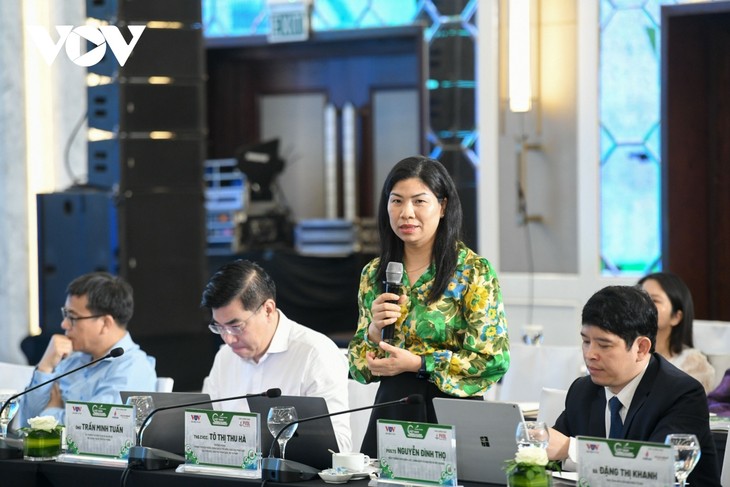Toàn cảnh Diễn đàn Doanh nghiệp Việt Nam đẩy mạnh phát triển kinh tế xanh - ảnh 8