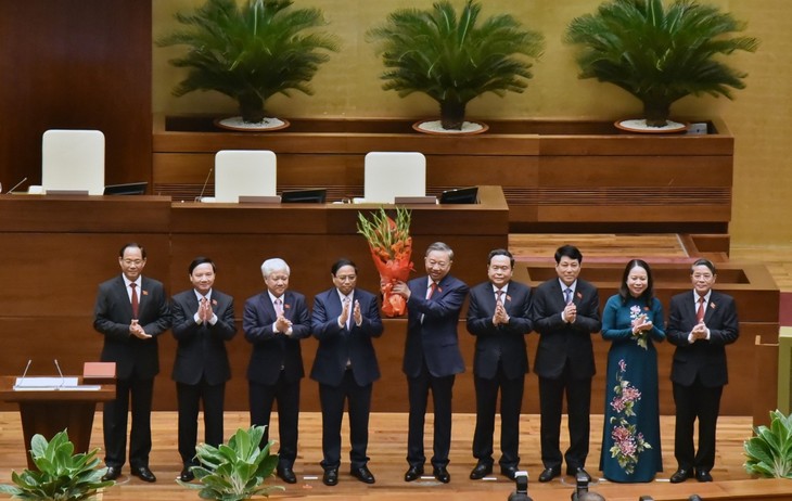 Toàn cảnh Lễ tuyên thệ và phát biểu nhậm chức của Chủ tịch nước Tô Lâm - ảnh 12