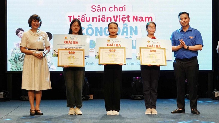 Học sinh Hà Nội giành giải Quán quân Sân chơi “Thiếu niên Việt Nam - Công dân toàn cầu” năm 2024  - ảnh 4