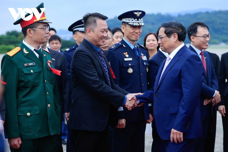 Lễ đón Thủ tướng Phạm Minh Chính và Phu nhân thăm chính thức Hàn Quốc - ảnh 7