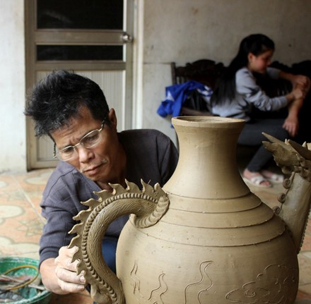  The rustic pottery art of Hương Canh - ảnh 2