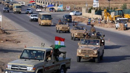 打倒「イスラム国」へ増援本格化＝イラクのクルド部隊も－シリア北部 - ảnh 1