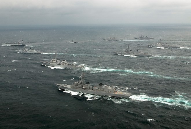 日・印・米、インド洋共同訓練へ - ảnh 1
