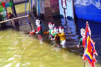 ハイズオン省の水上人形劇 - ảnh 1
