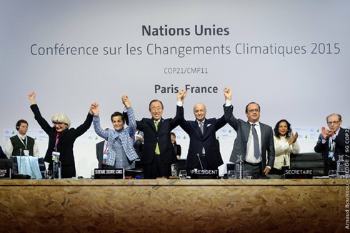 ＥＵ、地球温暖化対策のパリ協定を一括批准で合意 - ảnh 1