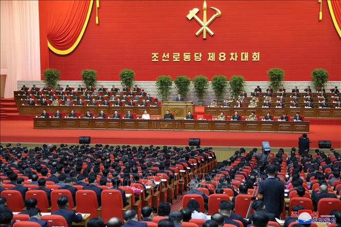 北朝鮮党大会　党規約に“国防力強化”を明記 - ảnh 1