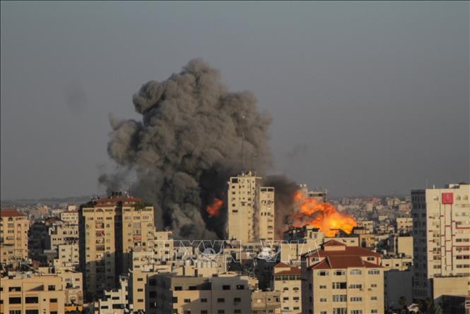 イスラエル パレスチナ衝突で国連安保理緊急会合 対応一致せず - ảnh 1