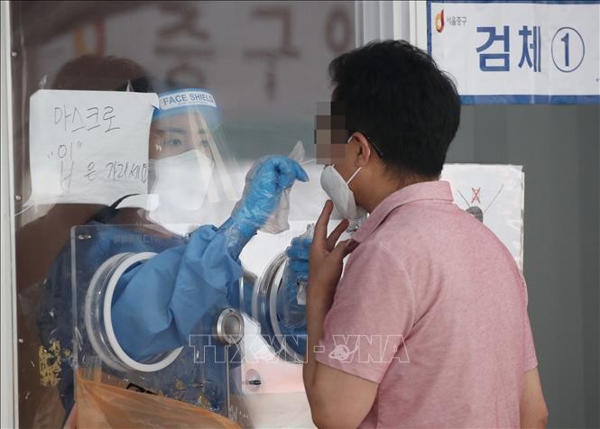 韓国 新規感染者が過去最多に 地方で感染拡大 デルタ株も - ảnh 1