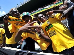 Ultah ke-100 Hari Berdirinya Partai  Kongres Nasional Afrika (ANC)  yang berkuas - ảnh 1