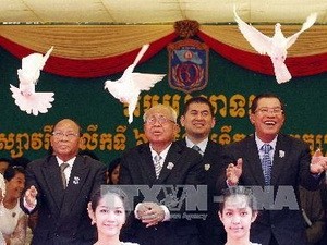 Kamboja mulai  melakukan pemilihan Senat angkatan ke-3 - ảnh 1