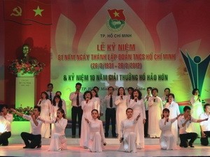 Upacara peringatan ultah ke-81 hari jadinya Liga Pemuda Komunis Ho Chi Minh - ảnh 1