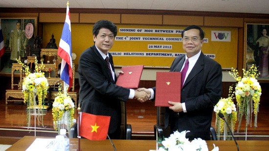 Langkah perkembangan dalam kerjasama antara Radio Suara Vietnam dan PRD Thailand - ảnh 1
