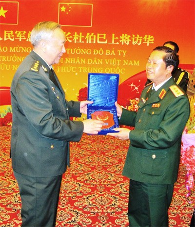 越南高级军事代表团结束对中国的友好访问 - ảnh 1