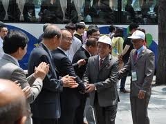 越南橙剂受害者协会代表团访问韩国 - ảnh 1