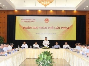 越南国会对外委员会召开第四次全体会议 - ảnh 1