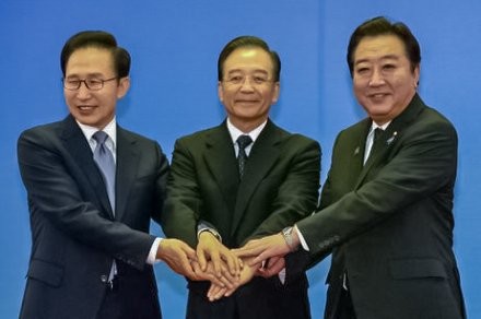 中日韩促进自由贸易协定谈判 - ảnh 1