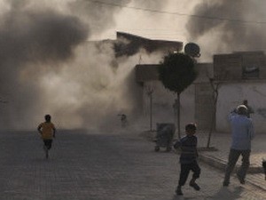 叙利亚炮弹击中土耳其一家医疗服务中心 - ảnh 1