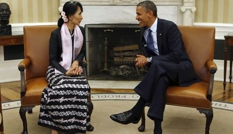 美国总统奥巴马访问缅甸 - ảnh 1