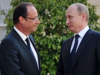 法国总统奥朗德访问俄罗斯 - ảnh 1