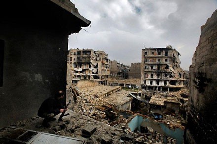 叙利亚大马士革大学遭到迫击炮袭击 - ảnh 1