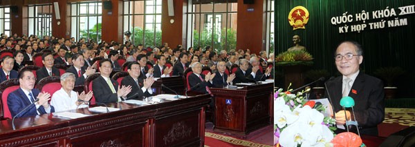 越南第13届国会第五次会议开幕 - ảnh 1
