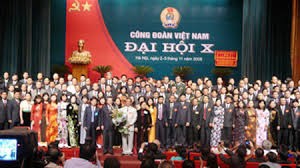 国际友好同业组织向越南工会代表大会召开表示祝贺  - ảnh 1