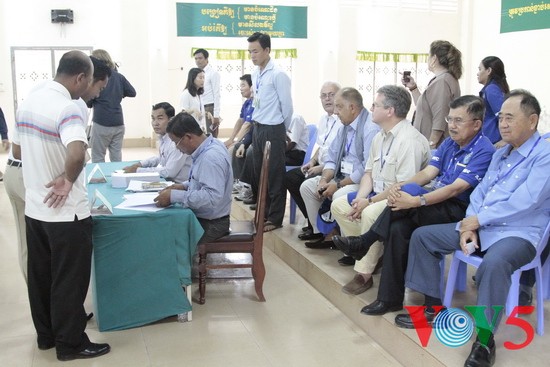 柬埔寨第五届国会初步选举结果揭晓 - ảnh 1