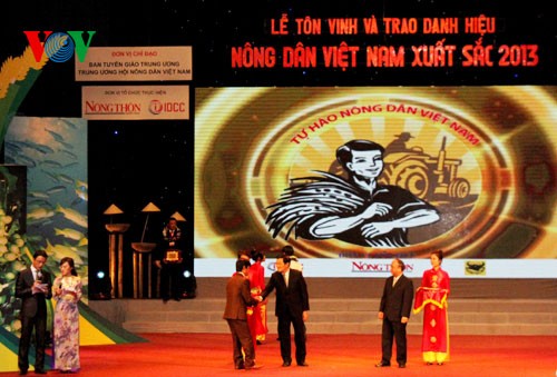 “2013年优秀越南农民”称号授予仪式举行 - ảnh 1