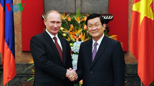 越南国家主席张晋创同俄罗斯总统普京举行会谈 - ảnh 1
