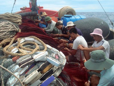 帮助渔民从事远海捕捞 - ảnh 1