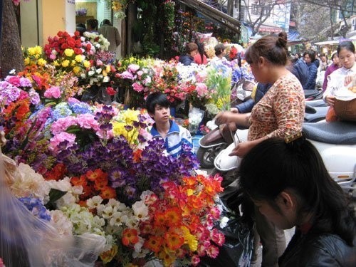 越南语讲座：越南春节花市 - ảnh 2