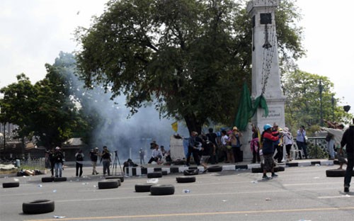曼谷示威地点发生爆炸多人伤亡 - ảnh 1