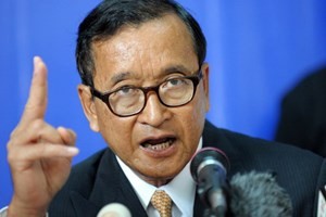 柬埔寨国会谴责反对党领导人桑兰西 - ảnh 1