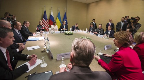 国际社会敦促落实有关乌克兰问题的日内瓦协议 - ảnh 1