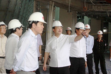 黄忠海：要保障国会大厦项目建设进度 - ảnh 1