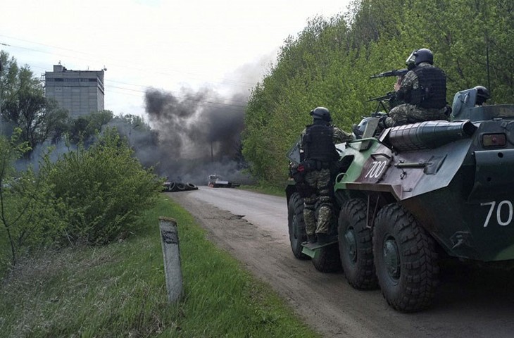 乌克兰暴力冲突升级 - ảnh 1