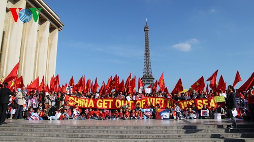 海外越南人与国际友人继续支持越南捍卫东海主权 - ảnh 1