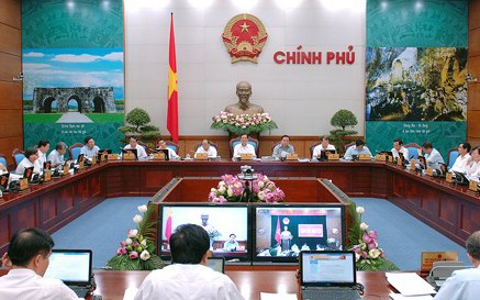 越南政府举行6月份工作例会 - ảnh 1