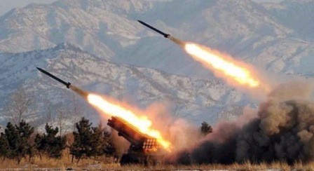 朝鲜向其东部海域试射三枚短程导弹 - ảnh 1
