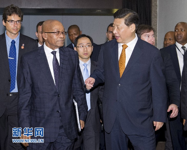 中国促进与印度、南非的双边关系 - ảnh 2