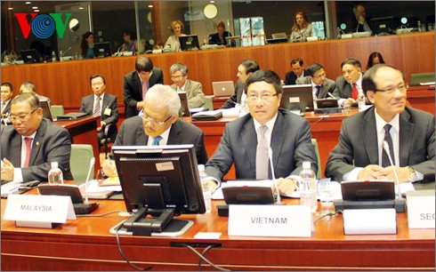 越南在2012至2015年任期担任东盟—欧盟关系协调员国期间得到高度评价 - ảnh 1